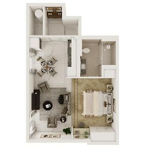 Deluxe Two-Bedroom Apartment