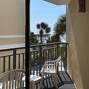 Queen Room Two Queen Beds Stair Access Kitchen or Angle Ocean View