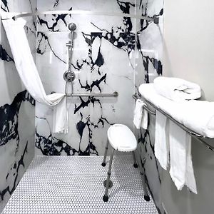 King Suite Roll Shower Hearing Accessible or Non-Smoking