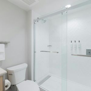 King Studio Suite Non-Private Sofa Bed Mobility Accessible Roll Shower