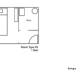 Single Room Private Bathroom