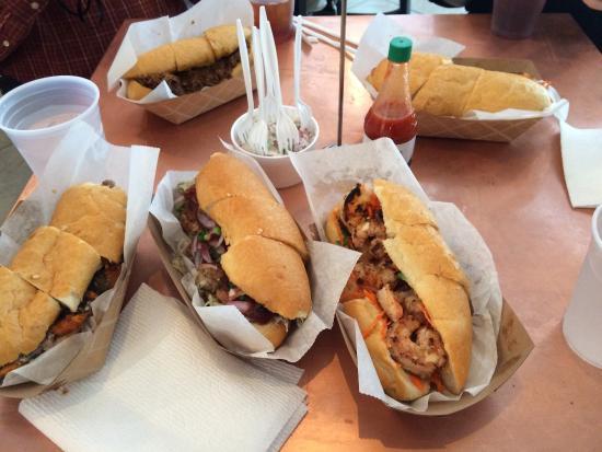 Killer Poboys in Erin Rose Bar